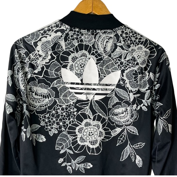 Adidas x Farm Rio Florido Bomber Jacket Limited Edition Size Small - Picture 7 of 14